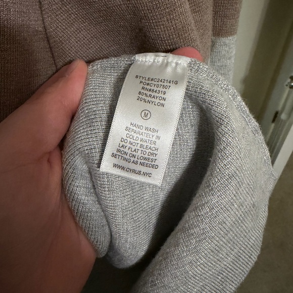 Cyrus Colorblock Open Cardigan - Medium - Picture 7 of 10